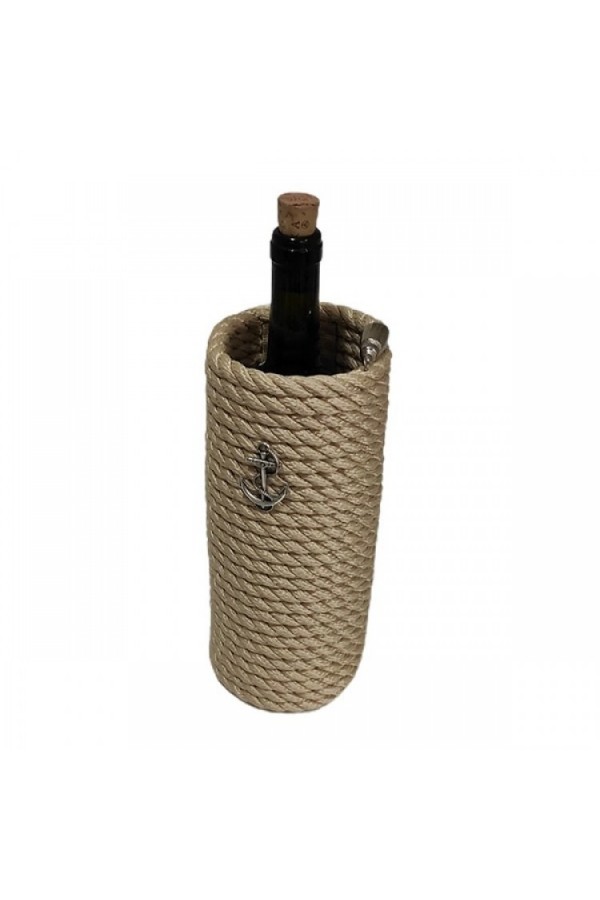 HALATLI BEJ ŞİŞE KILIFI 11Çapx27cm