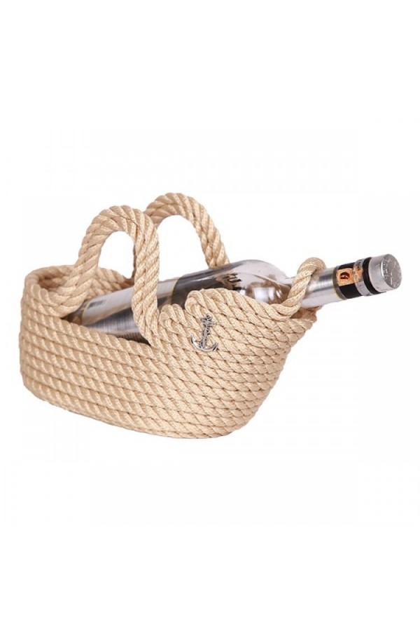 HALATLI BEJ ŞİŞE SEPETİ 3411x18cm