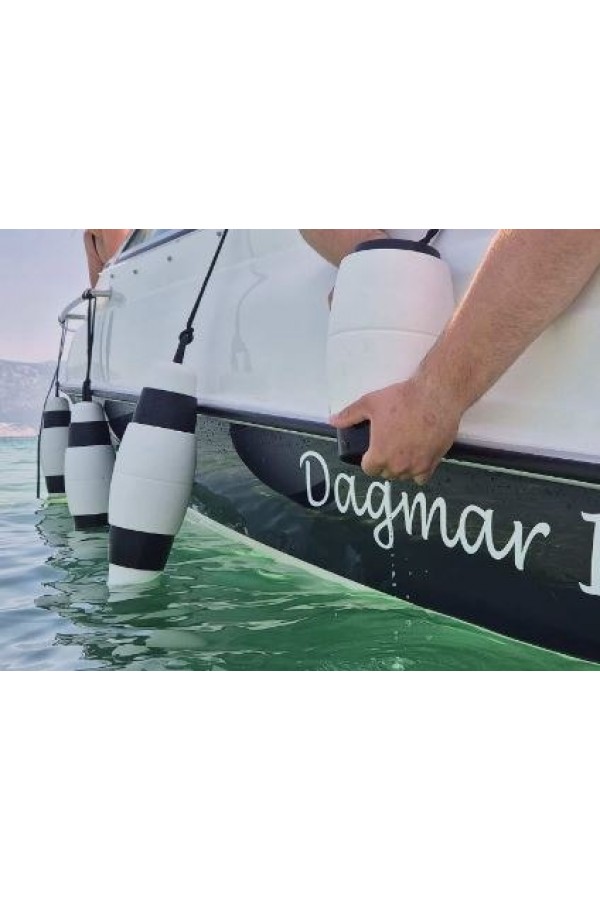 POP FENDER TELESKOPİK KATLANIR USTURMAÇA-FENDER ZEBRA BEYAZ