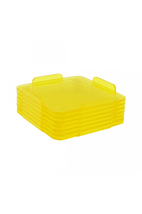 NEON SARI  BARDAK ALTLIĞI SETİ